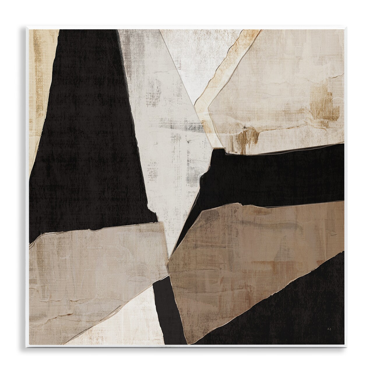 Stupell Industries Layered Geometric Illusion Wall Plaque By Susan Jill